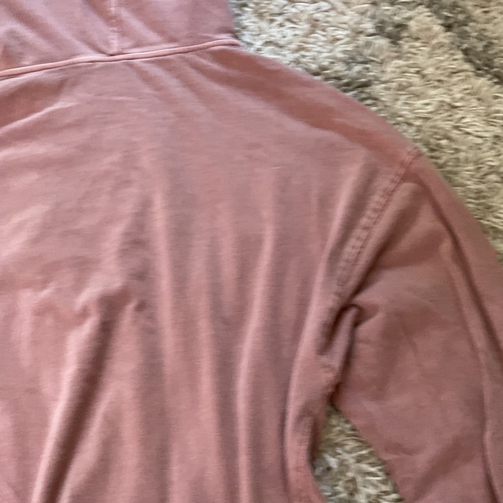 Out From Under Urban Outfitters Rose Mineral Wash Oversized Hoodie Sweatshirt - Picture 13 of 14